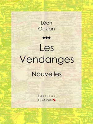 cover image of Les Vendanges